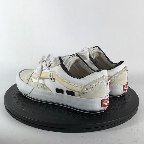 Vans Old Skool Deconstructed Marshmallow 2 White/Black Women’s Size 5.5 - Picture 7 of 12